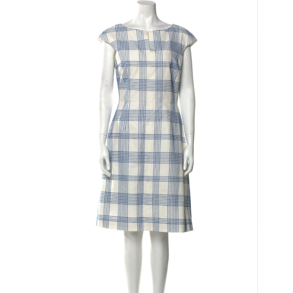 Tory Burch plaid print Knee-length dress 12